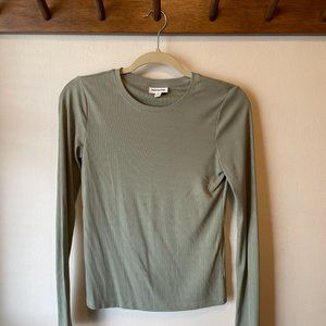 Frank and Oak Modal Blend Ribbed Tee